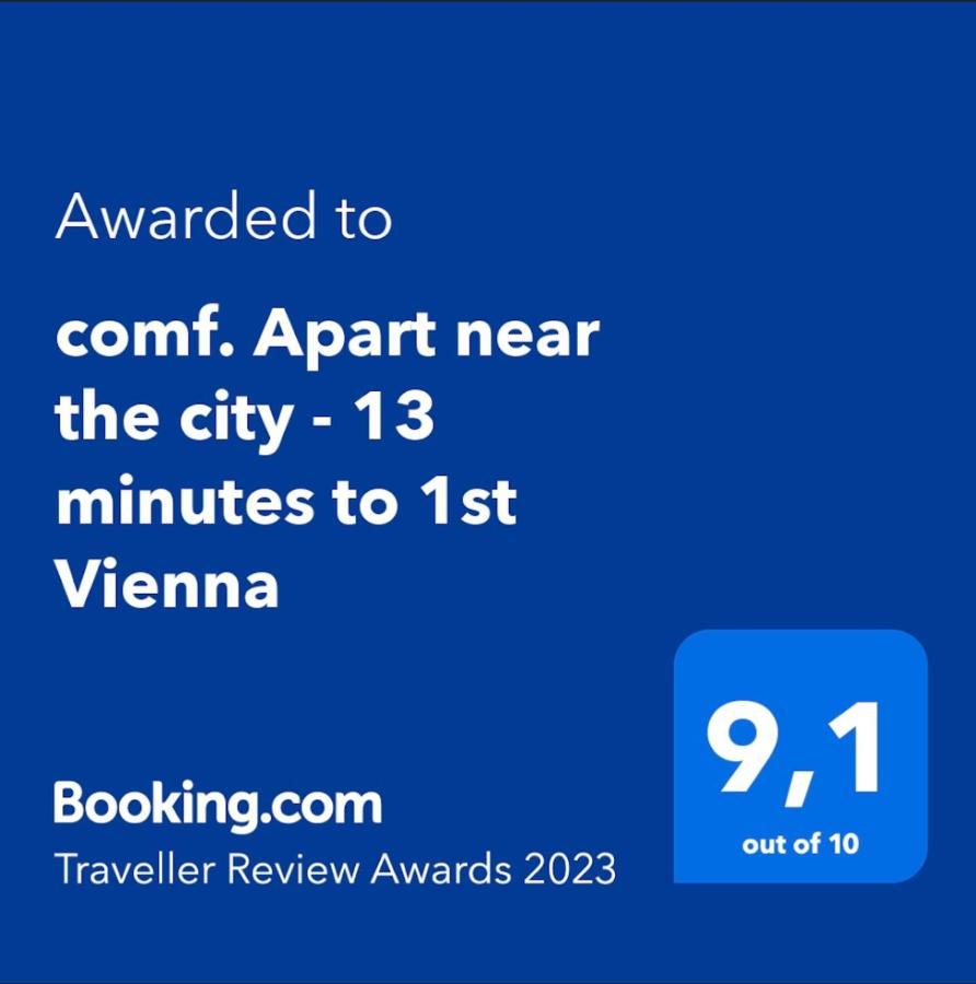 Comf. Apart Near The City - 13 Minutes To 1St Vienna Exterior photo